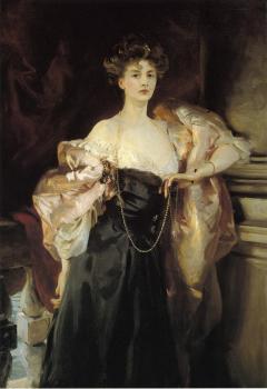 約翰 辛格 薩金特 Portrait of Lady Helen Vincent, Viscountess d'Abernon